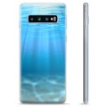 Samsung Galaxy S10+ TPU-deksel - Hav