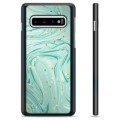 Samsung Galaxy S10+ Beskyttelsesdeksel - Grønn Mynte