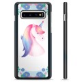 Samsung Galaxy S10+ Beskyttelsesdeksel - Enhjørningen