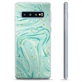 Samsung Galaxy S10+ TPU-deksel - Grønn Mynte