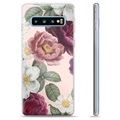 Samsung Galaxy S10+ TPU-deksel - Romantiske Blomster