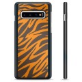 Samsung Galaxy S10 Beskyttelsesdeksel - Tiger