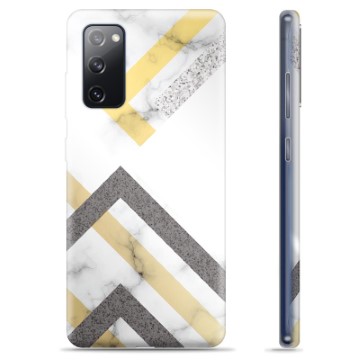 Samsung Galaxy S20 FE TPU-deksel - Abstrakt Marmor