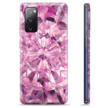 Samsung Galaxy S20 FE TPU-deksel - Rosa Krystall