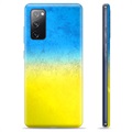 Samsung Galaxy S20 FE TPU-deksel Ukrainsk flagg - Tofarget