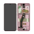 Samsung Galaxy S20 Frontdeksel & LCD-skjerm GH82-22131C - Rosa
