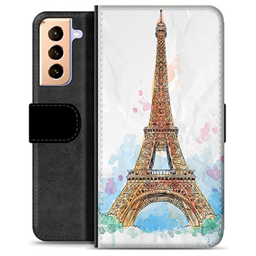 Samsung Galaxy S21+ 5G Premium Lommebok-deksel - Paris
