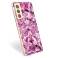 Samsung Galaxy S21+ 5G TPU-deksel - Rosa Krystall