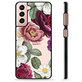 Samsung Galaxy S21 5G Beskyttelsesdeksel - Romantiske Blomster