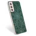 Samsung Galaxy S21 5G TPU-deksel - Grønn Mandala