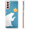 Samsung Galaxy S21 5G TPU-deksel - Isbjørn