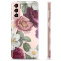 Samsung Galaxy S21 5G TPU-deksel - Romantiske Blomster