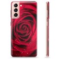 Samsung Galaxy S21 5G TPU-deksel - Rose
