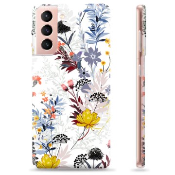 Samsung Galaxy S21 5G TPU-deksel - Vårens Blomster