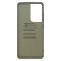 Samsung Galaxy S21 Ultra 5G GreyLime Miljøvennlig Deksel - Grønn