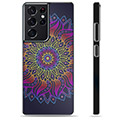 Samsung Galaxy S21 Ultra 5G Beskyttelsesdeksel - Fargerik Mandala
