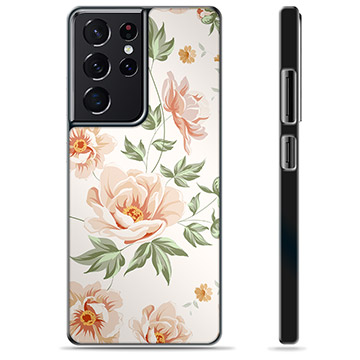 Samsung Galaxy S21 Ultra 5G Beskyttelsesdeksel - Floral