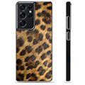 Samsung Galaxy S21 Ultra 5G Beskyttelsesdeksel - Leopard