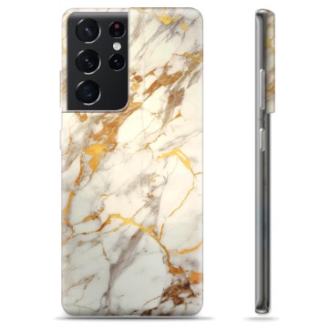 Samsung Galaxy S21 Ultra 5G TPU-deksel - Carrara