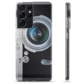 Samsung Galaxy S21 Ultra TPU-deksel - Retro Kamera