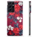 Samsung Galaxy S21 Ultra 5G TPU-deksel - Vintage Blomster
