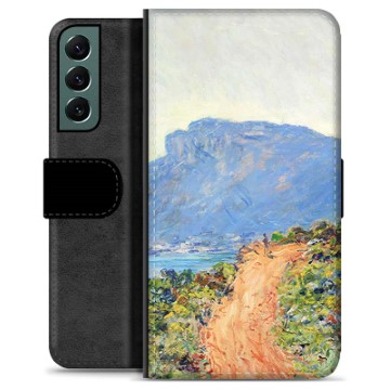 Samsung Galaxy S22+ 5G Premium Lommebok-deksel - Corniche