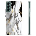 Samsung Galaxy S22+ 5G TPU-deksel - Calacatta