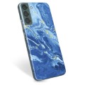 Samsung Galaxy S22+ 5G TPU-deksel - Fargerik Marmor