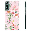 Samsung Galaxy S22+ 5G TPU-deksel - Akvarell Blomster