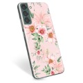 Samsung Galaxy S22+ 5G TPU-deksel - Akvarell Blomster