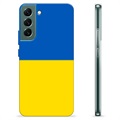Samsung Galaxy S22+ 5G TPU-deksel Ukrainsk flagg - Gul og lyseblå