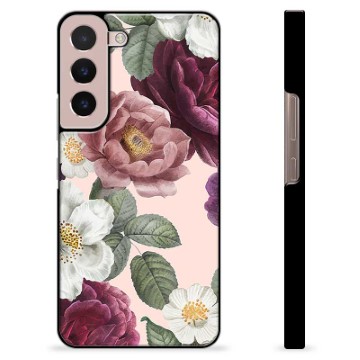 Samsung Galaxy S22 5G Beskyttelsesdeksel - Romantiske Blomster