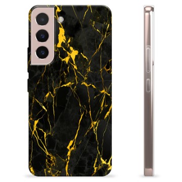 Samsung Galaxy S22 5G TPU-deksel - Gylden Granitt