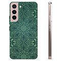 Samsung Galaxy S22 5G TPU-deksel - Grønn Mandala