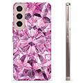 Samsung Galaxy S22 5G TPU-deksel - Rosa Krystall