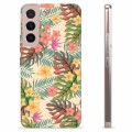 Samsung Galaxy S22 5G TPU-deksel - Rosa Blomster