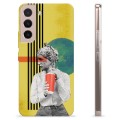 Samsung Galaxy S22 5G TPU-deksel - Retro Kunst