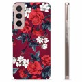 Samsung Galaxy S22 5G TPU-deksel - Vintage Blomster