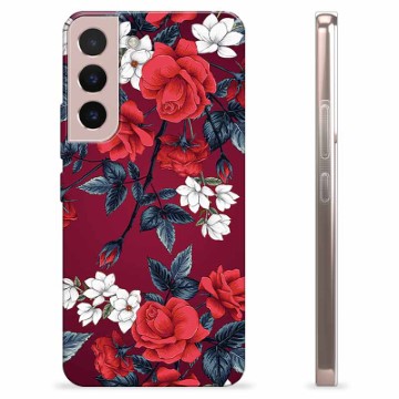 Samsung Galaxy S22 5G TPU-deksel - Vintage Blomster