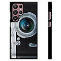 Samsung Galaxy S22 Ultra 5G Beskyttelsesdeksel - Retro Kamera