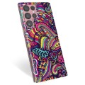 Samsung Galaxy S22 Ultra 5G TPU-deksel - Abstrakte Blomster