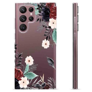 Samsung Galaxy S22 Ultra 5G TPU-deksel - Høstblomster