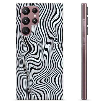 Samsung Galaxy S22 Ultra 5G TPU-deksel - Fascinerende Zebra