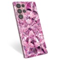 Samsung Galaxy S22 Ultra 5G TPU-deksel - Rosa Krystall
