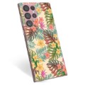 Samsung Galaxy S22 Ultra 5G TPU-deksel - Rosa Blomster