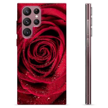 Samsung Galaxy S22 Ultra 5G TPU-deksel - Rose