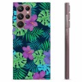 Samsung Galaxy S22 Ultra 5G TPU-deksel - Tropiske Blomster