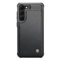 Samsung Galaxy S22+ 5G Caseme C22 etui RFID-kortlommebok - svart