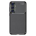 Samsung Galaxy S23 FE Beetle Karbonfiber TPU-Deksel - Svart