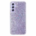 Samsung Galaxy S23 FE Glitter Flakes TPU-deksel - Lilla
